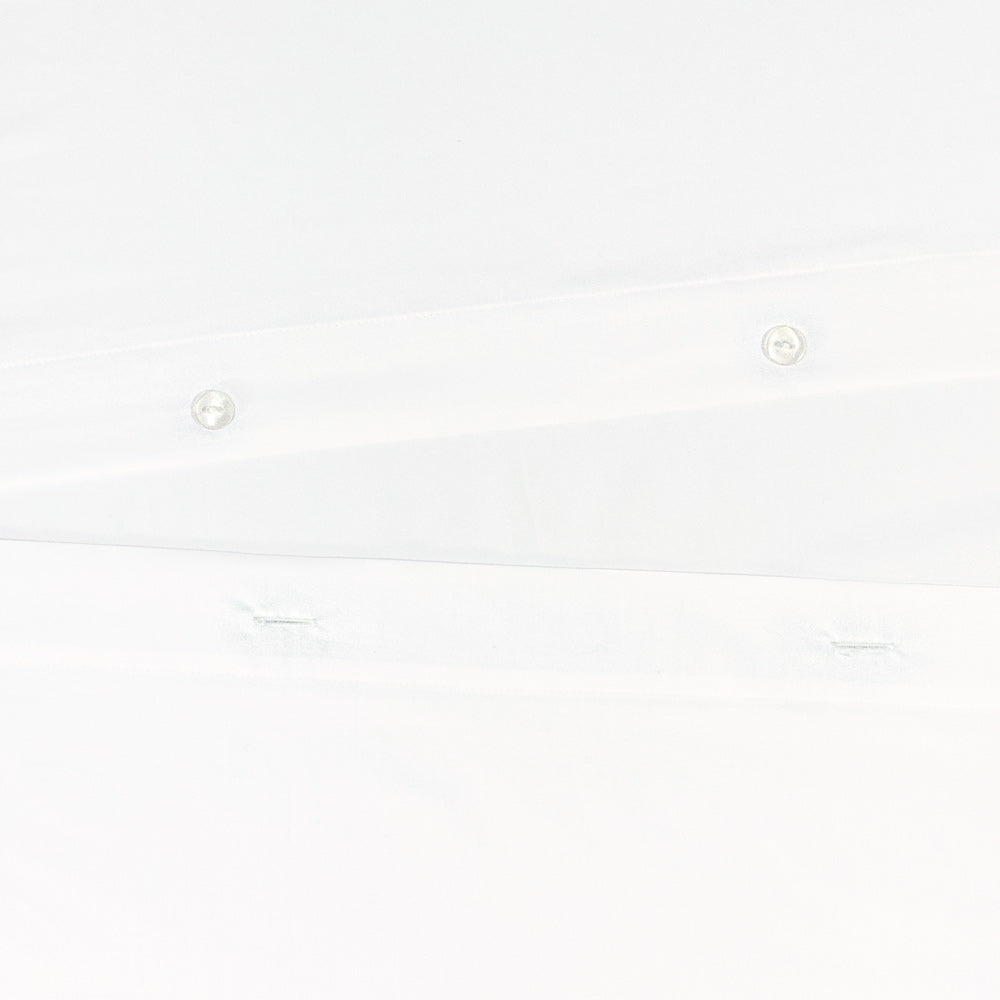 400 Thread Count 3 Piece White Duvet Set