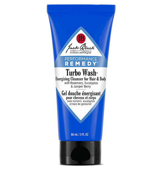 Jack Black Turbo Wash Energizing Cleanser for Hair & Body 3oz.