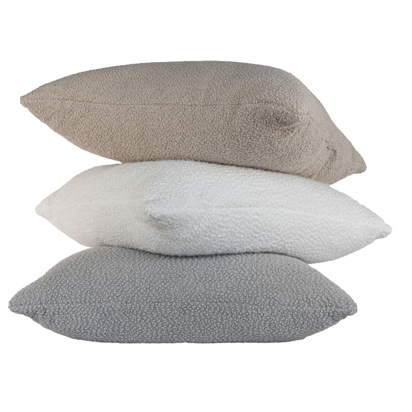 Boucle Nylon Poly Blend Decorative Pillow