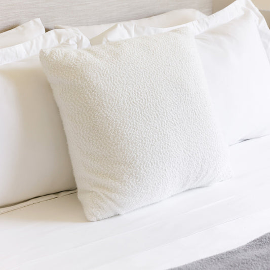 Boucle Nylon Poly Blend Decorative Pillow