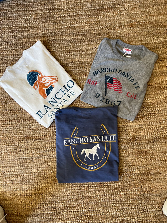 Rancho Santa Fe white Short Sleeve t-shirt by Standard Rec