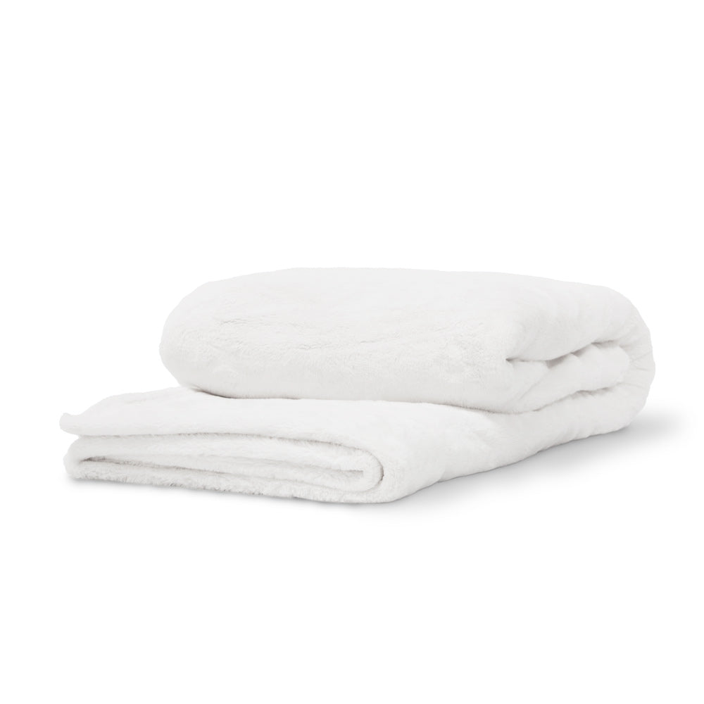 Cloud White 60 x 70 Throw Blanket