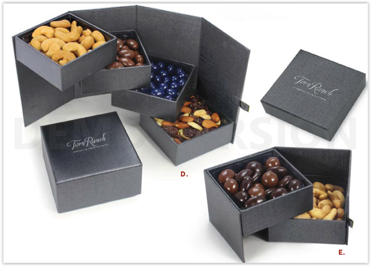 4 Tier Happy Holidays gift